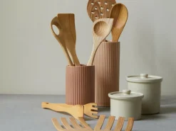 Grüne Erde 2 Stk. Salathände aus Eschenholz, geölt, 20 x 8,5 cm