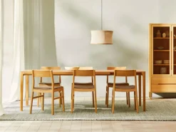 Grüne Erde Ausziehtisch Tenso, L 180/240 x B 90 cm,