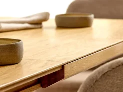 Grüne Erde Ausziehtisch Tenso, L 140/200 x B 90 cm,