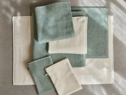 Grüne Erde Badematte Perlfang, , 50 x 70 cm, 100 % Baumwolle, GOTS