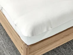 Grüne Erde Baumwoll-Flanellauflage, 70 x 160 cm, 100 % Baumwolle, GOTS, NATURTEXTIL BEST, VEGAN