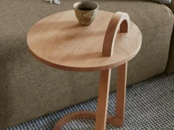 Grüne Erde Beistelltisch Vassolo Durchmesser 42 cm,