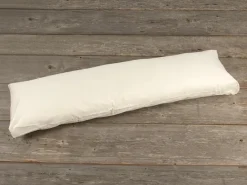 Grüne Erde Überzug für großes Stützkissen, BW-Satin, , 30 x 120 x 8 cm, GOTS