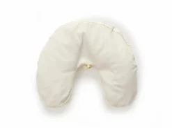 Grüne Erde Überzug für Halbmondkissen, BW-Satin, natur, 38 x 35 x 6 cm, 100 % Baumwolle, GOTS