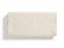 Grüne Erde Überzug für Nackenstützkissen HENRY, natur, 68 x 32 cm höhenverstellbar, 60 % Baumwolle/40 % Leinen