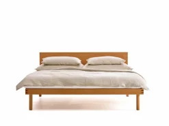 Grüne Erde Bett Jukai Pur, mit Flächenbetthaupt, inkl. integriertem Lattenrost, 160 x 200 cm,