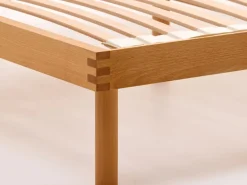 Grüne Erde Bett Jukai Pur, mit Flächenbetthaupt, inkl. integriertem Lattenrost, 160 x 200 cm,