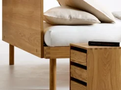 Grüne Erde Bett Jukai Pur, mit Flächenbetthaupt, inkl. integriertem Lattenrost, 180 x 200 cm,