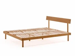 Grüne Erde Bett Jukai Pur, mit Stegbetthaupt, inkl. integriertem Lattenrost, 160 x 200 cm,