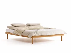 Grüne Erde Bett Jukai Pur, ohne Betthaupt, inkl. integriertem Lattenrost, 160 x 200 cm,