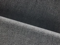 Grüne Erde Bett Lorea mit Polsterbetthaupt, 160 x 200 cm, Wollstoff Elverum Mocca (73), Eiche