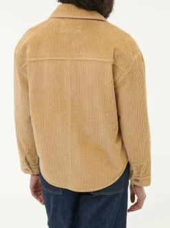 Grüne Erde Blusenjacke Cord aus Bio-Baumwolle, , 38, GOTS