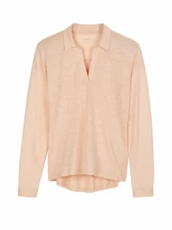 Grüne Erde Blusenshirt aus Bio Leinen, , 38, GOTS