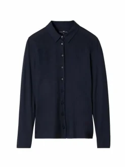 Grüne Erde Blusenshirt Langarm aus Bio Baumwolle, , 38, GOTS