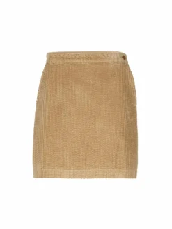 Grüne Erde Cordrock aus Bio-Baumwolle, , 38, GOTS