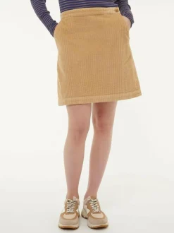 Grüne Erde Cordrock aus Bio-Baumwolle, , 38, GOTS