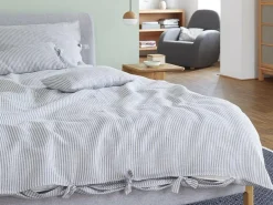 Grüne Erde Deckenüberzug HENRY, , 140 x 200 cm, 60 % Baumwolle/40 % Leinen, GOTS