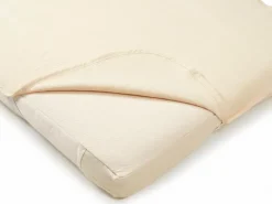 Grüne Erde Doppelstrickauflage 90x200 cm, 100% Baumwolle, mit eingenähten Gummibändern