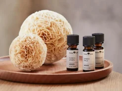 Grüne Erde Duftkugel Lindenholz, 12 cm