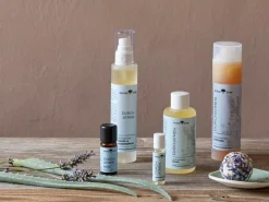 Grüne Erde DURCHATMEN - Badekugel Eukalyptus & Kornblume 50 g