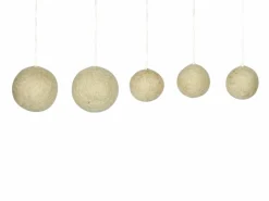 Grüne Erde 5er-Set Kugeln aus Filz, , ø 3,5 / 4,5 cm, 100 % Schurwolle (Schaf)