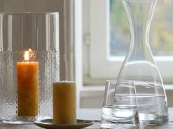 Grüne Erde 6er-Set Wasser- & Saftglas Blume des Lebens, H 10 cm, ø 8,5 cm, 380 ml