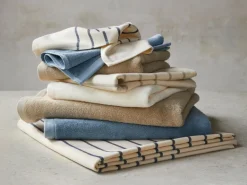 Grüne Erde Handtuch JULS Pur, , 50 x 100 cm, 100 % Baumwolle, GOTS