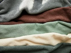 Grüne Erde Handtuch Perlfang, , 50 x 100 cm, 100 % Baumwolle, GOTS