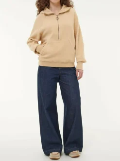 Grüne Erde Hoody aus Bio-Baumwolle, 57 caramel, S, GOTS