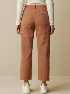 Grüne Erde Hose-7/8, 100 % Bio-Baumwolle, 25 kupfer, 32, GOTS