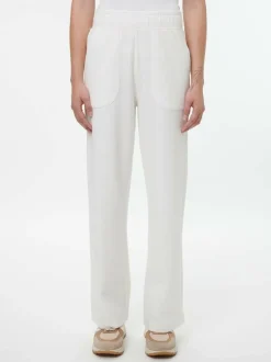 Grüne Erde Hose aus Bio Baumwolle/Hanf, 11 weiß, 42, GOTS