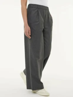 Grüne Erde Hose aus Bio-Baumwolle, 02 anthrazit melange, 36, GOTS