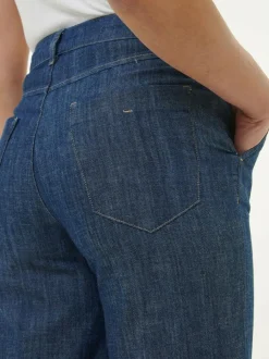 Grüne Erde Hose aus Bio-Baumwolle, 36 dark denim, 38, GOTS