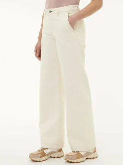 Grüne Erde Hose aus Bio-Baumwolle, 13 natur, 38, GOTS