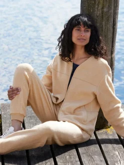 Grüne Erde Jacke aus Bio-Baumwolle, 57 caramel, S, GOTS