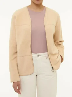 Grüne Erde Jacke aus Bio-Baumwolle, 57 caramel, S, GOTS