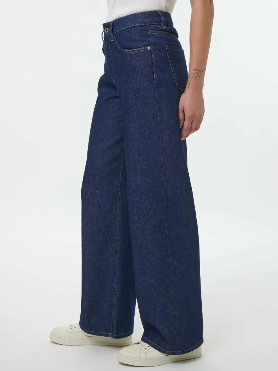 Grüne Erde Jeans weites Bein, 100% Bio-Baumwolle, , 36, GOTS