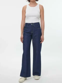 Grüne Erde Jeans weites Bein, 100% Bio-Baumwolle, , 38, GOTS