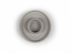 Grüne Erde Kerzenhalter aus Steingut, ø 13 cm