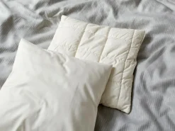 Grüne Erde Kinder Schlafkissen Baumwolle/Latexflocken, 40 x 40 cm, GOTS, NATURTEXTIL BEST