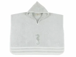 Grüne Erde Kinder-Poncho Seepferdchen, , 70 x 60 cm, 100 % Baumwolle, GOTS