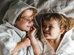 Kinder Grüne Erde Kinder-Poncho Wal, , 70 x 60 cm, 100 % Baumwolle, GOTS