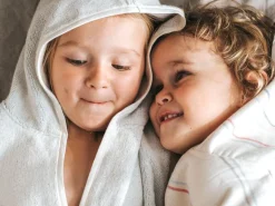 Kinder Grüne Erde Kinder-Poncho Wal, , 70 x 60 cm, 100 % Baumwolle, GOTS