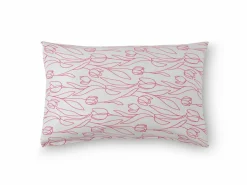 Grüne Erde Kissenüberzug CALLA, granatapfel, 40 x 60 cm, 100 % Baumwolle, Satin, GOTS