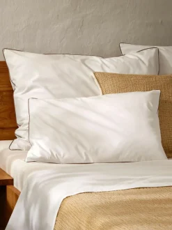 Grüne Erde Kissenüberzug EDNA, , 40 x 60 cm, 100 % Baumwolle, Perkal, GOTS