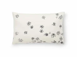 Grüne Erde Kissenüberzug NOEMI, natur, 40 x 60 cm, 100 % Baumwolle, Satin, GOTS