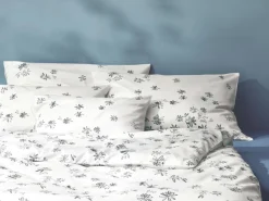 Grüne Erde Kissenüberzug NOEMI, natur, 40 x 60 cm, 100 % Baumwolle, Satin, GOTS