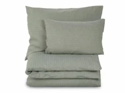 Grüne Erde Kissenüberzug ORLANDO, , 40 x 60 cm, 60 % Leinen/40 % Baumwolle, Seersucker, GOTS