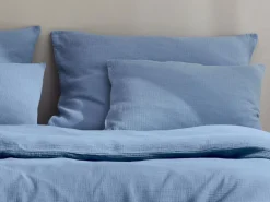 Grüne Erde Kissenüberzug VIVIEN, , 40 x 60 cm, 100 % Baumwolle, Musselin, GOTS