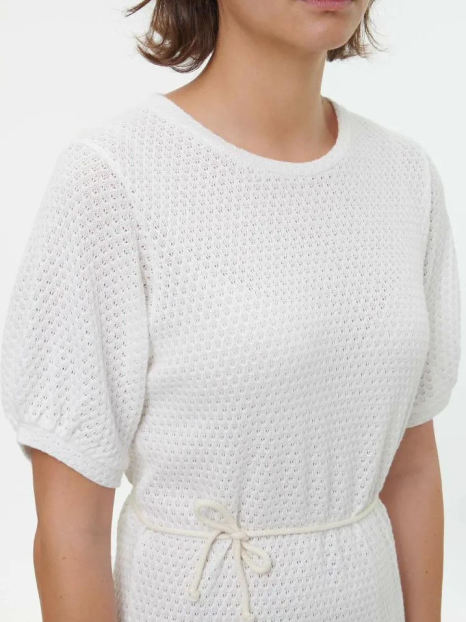 Grüne Erde Kleid aus Bio Baumwolle, 12 offwhite, S, GOTS